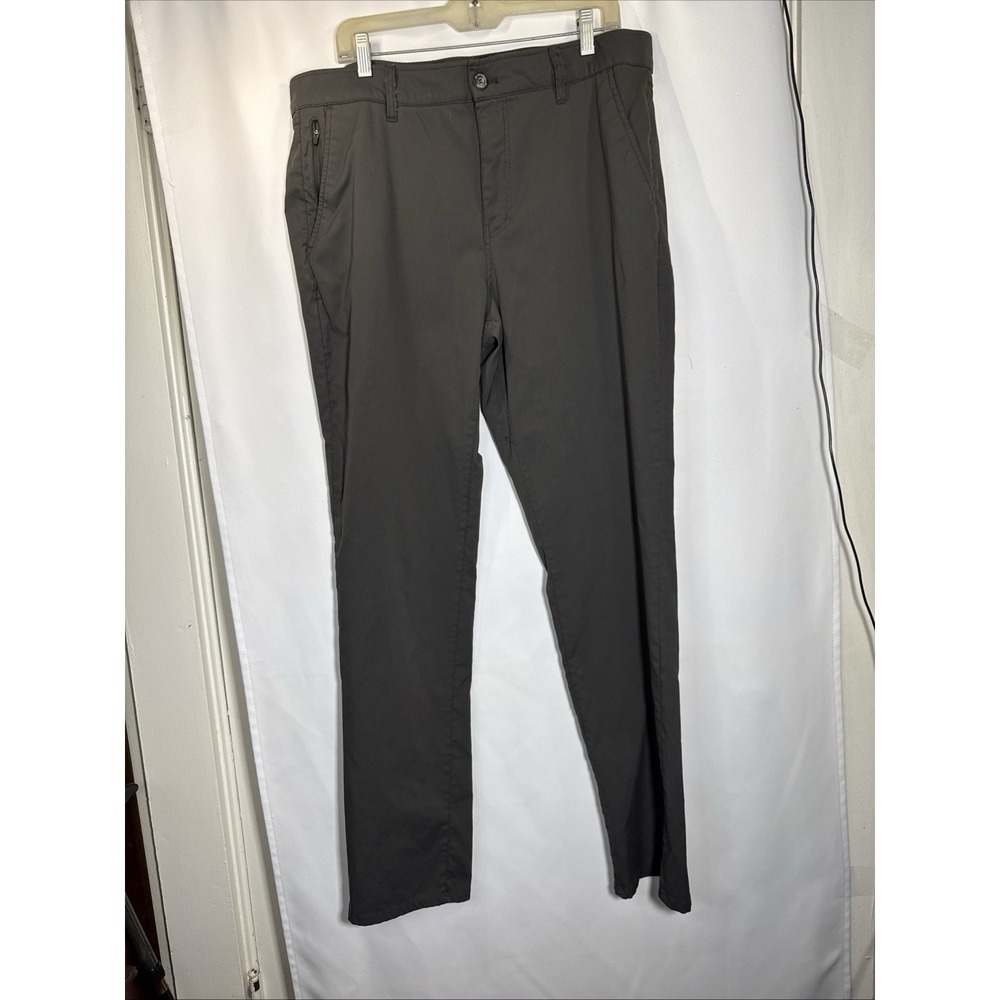 Weatherproof Vintage 38X34 Dark Gray Men's Tech Pant Regular Fit